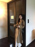 GARNUO卡其色風(fēng)衣外套女中長款2025新款春秋韓系小個子高級感英倫風(fēng)大衣 卡其色 M【111-130斤】 曬單實拍圖