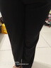 翊尚美黑色西裝褲子女夏季2025新款通勤職業(yè)直筒小個(gè)子寬松休閑闊腿褲 曬單實(shí)拍圖