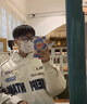 潮陣 加絨加厚棒球服夾克男棉皮衣冬季新款情侶機(jī)車賽車服美式飛行員外套保暖棉衣服 白色 Z27（冬款） XL 曬單實(shí)拍圖