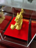 錦呈祥鍍金生肖龍擺件招財吸財旺運旺財納福鎮(zhèn)家進寶轉(zhuǎn)運風水送人禮物品 吉祥漢龍- 小號 曬單實拍圖