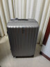 新秀丽（Samsonite）行李箱时尚竖条纹拉杆箱旅行箱拿铁咖28英寸托运箱GU9*13003 实拍图