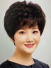 佰絲堂假發(fā)女短發(fā)真人發(fā)絲中老年媽媽短卷紋理燙發(fā)女士全頭套式真發(fā)套 深棕色【真發(fā)混絲】均碼/可調(diào)節(jié) 曬單實(shí)拍圖