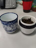 參寶 （SAMBO）復古風(fēng)水杯茶杯青花瓷功夫茶具陶瓷家用 中式茶壺 水杯【單個(gè)水杯】 曬單實(shí)拍圖