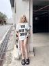 DAPHNE LAB【增高8公分】棒棒糖厚底拖鞋 女士涼拖鞋二代一片拖 25夏高顏值 黑色 【贈(zèng)大花配件】 38 曬單實(shí)拍圖