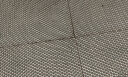 金诗洛 S型PVC镂空地毯 塑胶防水泳池垫浴室厕所防滑垫 4.5厚1.2m宽*1m灰色 JM0020 实拍图