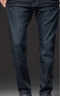 真维斯（JEANSWEST）牛仔裤男士加绒直筒宽松男裤冬季长裤弹力休闲裤子黑色加绒38 实拍图