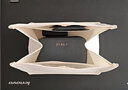 無印良品（MUJI） 聚酯纖維混紡 簡易收疊包中包 網(wǎng)兜包 內(nèi)膽包 18.2*13*14cm 曬單實拍圖