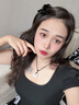 相思結(jié)黃金轉(zhuǎn)運(yùn)珠吊墜和田玉平安扣項(xiàng)鏈男女情侶款999足金掛墜生日禮物 黑繩古法金珠+平安扣 約0.2-0.4g 曬單實(shí)拍圖