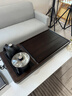 三醒整塊黑烏檀木頭實(shí)木功夫茶盤(pán)家用套裝電器一體帶電磁爐茶臺茶托盤(pán) 90*45*4.5CM【單茶盤(pán)】 曬單實(shí)拍圖