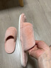 沐候日式木地板靜音居家室內珊瑚絨棉拖鞋女春秋軟底男家用情侶 櫻花粉(柔軟珊瑚絨) 35-36 曬單實(shí)拍圖
