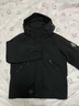 鴨鴨工裝羽絨服男士裝冬季短款連帽防寒保暖戶外潮流外套上衣服 米白色 L（建議125-150斤） 曬單實拍圖