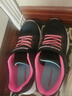 Skechers斯凱奇夏季女童可愛(ài)愛(ài)心魔術(shù)貼運(yùn)動(dòng)鞋兒童跑步鞋休閑童鞋 312012L 曬單實(shí)拍圖