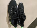 LI-NING KIDS李寧童鞋男童女大童春季網(wǎng)面透氣青少年羚越休閑跑鞋兒童運動(dòng)鞋子 黑色/熒光水綠038-7 （抗菌鞋墊） 40  內長(cháng)約26.2cm適合腳長(cháng)25.2cm 曬單實(shí)拍圖