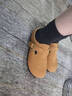 凡小如包跟勃肯鞋女2026爆款懶人鞋踩屎感一腳蹬百搭豆豆鞋復古休閑鞋 深棕色 37 （偏大半碼） 曬單實(shí)拍圖