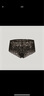 Wolford 沃爾福特Lace蕾絲花卉網(wǎng)紗性感三角內(nèi)褲女61434 7005 黑色 M 曬單實(shí)拍圖