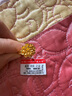 千影黃金戒指9999足金女款結(jié)婚飾品真金指環(huán)花朵花頭素金送媽媽按克重 重約4.06-4.2g(含工費(fèi)20) 曬單實(shí)拍圖