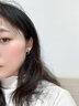 蘭卉銘氣質(zhì)高級感耳環(huán)綠色滴油耳扣耳圈2023年新款潮過(guò)年精致百搭耳飾女 綠色疊向滴油耳環(huán) 曬單實(shí)拍圖