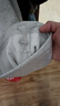 森馬（Semir）休閑褲女發(fā)熱抗菌長褲2024冬季氣質(zhì)搖粒絨純色闊腿褲109724127001 曬單實拍圖