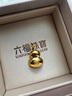 六福珠寶足金生肖子鼠千手觀音黃金吊墜不含項鏈送禮 計價 ERG70221 3.47克(含工費128元) 曬單實拍圖