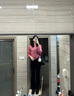 無(wú)印良品（MUJI）女式 彈力 牛仔 喇叭褲 (股下77cm) 女款褲子春季 深藏青色 22inch 155/56A 曬單實(shí)拍圖