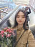 俞兆林短款麂皮絨外套女春秋新款2025洋氣流行小個子感夾克上衣 卡其色感面料 S 【80-100斤】 曬單實(shí)拍圖