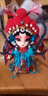 中國(guó)特色禮物送老外京劇人偶北京紀(jì)念品京劇絹人娃娃桌面擺件 楊宗保（禮盒+禮袋）國(guó)粹 京 曬單實(shí)拍圖