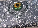 木吻純棉花手工棉褲女加厚高腰保暖褲中老媽年媽人寬松休閑外穿冬裝 深藍(lán)碎花 2XL身高152~170CM 110~125斤 曬單實(shí)拍圖