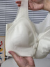 貓人孕婦內(nèi)衣女懷孕專用哺乳文胸女冰絲無痕產(chǎn)后媽媽防下垂軟支撐胸罩 茉莉白+海沫綠【前扣+四季可穿】 L 【推薦110-130斤/80ABC】 曬單實(shí)拍圖
