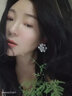 佐蘭伊 ZORAINEY【情人節禮物】2025年新款花朵耳釘女輕奢復古銀針高級感輕奢耳飾 花朵珍珠耳釘 曬單實(shí)拍圖