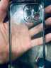 韻寧 【全包鏡頭膜硬殼】高級感超薄透明電鍍適用iphone手機殼蘋果保護(hù)殼簡約風(fēng)新款防摔輕奢高檔款 黑色【進(jìn)口高品質(zhì)，不掉漆】 iPhone 13Pro 曬單實拍圖