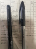 uni-ball三菱AIR黑科技中性筆uba188直液式簽字筆自由控墨水筆繪制圖學(xué)生書畫練字筆 【0.5mm】黑色5支 曬單實拍圖
