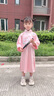 IVY HOUSE常春藤兒童裝女童2024年秋季新款  新中式古法刺繡國(guó)風(fēng)旗袍連衣裙 粉紅色 110cm 曬單實(shí)拍圖