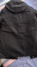 啄木鳥加絨加厚爸爸冬裝棉衣外套冬季中年男士羽絨棉服中老年人保暖棉襖 黑色【可脫卸內(nèi)膽】 L 曬單實(shí)拍圖