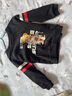 Classic Teddy男女童衛衣兒童長(cháng)袖圓領(lǐng)上衣中小童裝春秋季衣服春秋款新 寶貝熊定制衛衣C1黑色 110 曬單實(shí)拍圖