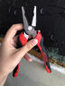 德力西電氣（DELIXI ELECTRIC）電纜剪 電線(xiàn)剪刀 電纜鉗電工切線(xiàn)斷線(xiàn)鉗子線(xiàn)纜剪 6寸小頭電纜剪【防滑手柄】 曬單實(shí)拍圖