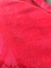 富安娜 舒暖七孔抗菌 纤维被 冬季特厚被 11.5斤 230*229cm 粉色 实拍图