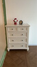 蓉小二 美式實(shí)木五斗柜客廳收納柜簡(jiǎn)約白色六斗櫥臥室多層抽屜儲物柜 五斗柜【進(jìn)口FAS級白蠟木】 曬單實(shí)拍圖