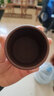 藏壺天下 宜興特色紫砂杯主人杯品茗杯茶碗心經(jīng)小杯紅泥紫泥黑金砂 紫泥款 曬單實(shí)拍圖