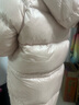 哈吉斯（HAZZYS）品牌童裝女童羽絨服冬新品百搭抑菌防靜電連帽中長(zhǎng)款羽絨服 玫瑰粉 160 曬單實(shí)拍圖