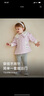 戴維貝拉（DAVE＆BELLA）女童休閑套裝寶寶衣服兒童衛(wèi)衣長褲兩件套2025秋裝新款小童服飾 紫色條紋【現(xiàn)貨】 90cm (建議身高80-） 曬單實拍圖