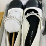 CHARLES&KEITH優(yōu)雅拼色粗跟瑪麗珍鞋子女鞋生日禮物女七夕禮物CK1-60580265 White白色 38 曬單實拍圖