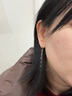 愛(ài)朵鉆 pt950長(cháng)款流蘇鉑金耳扣女款時(shí)尚白金耳飾車(chē)花轉運珠 重3.4-3.6克+配送證書(shū) 曬單實(shí)拍圖