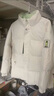 仕季羽絨服男冬季男款防寒服加厚保暖白鴨絨潮牌冬裝情侶冬天外套男裝 米白 XL 曬單實(shí)拍圖