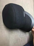 皓梵潔老年人帽子冬季男款保暖秋冬款老頭毛呢護耳帽中老年高端鴨舌帽 黑色升級款 均碼 帽圍可調56-60【內置護耳】 曬單實(shí)拍圖