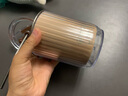 沃德百惠（WORTHBUY）304不銹鋼咖啡杯男女隨行杯新款馬克杯辦公室泡茶杯保溫杯水杯子 摩卡棕 曬單實(shí)拍圖