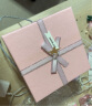 MRPACKING礼品盒生日礼盒空盒大号礼物包装盒正方形手提盒男生高级感礼物盒 樱花粉 中号20.5*20.5*15.5 实拍图