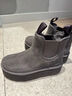 UGG【雙11搶先購】秋季女士舒適純色厚底雪地靴 1134526GREY|灰色38 曬單實(shí)拍圖
