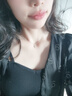 鹿戀s999足銀十字架項鏈女歐美鑲鉆短款鎖骨鏈冷淡風(fēng)嘻哈配飾圣誕禮物 白金色 曬單實(shí)拍圖