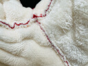 丰腾世家睡衣女士冬季三层加厚夹棉珊瑚绒保暖甜美可爱秋冬款家居服中长款 8809 XL码（建议165-170cm/115-135斤 实拍图