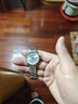 天王（TIAN WANG）情侶手表鋼帶簡(jiǎn)約石英表防水國表博雅系列情人節禮物送男友 銀面鋼帶女表31127 曬單實(shí)拍圖